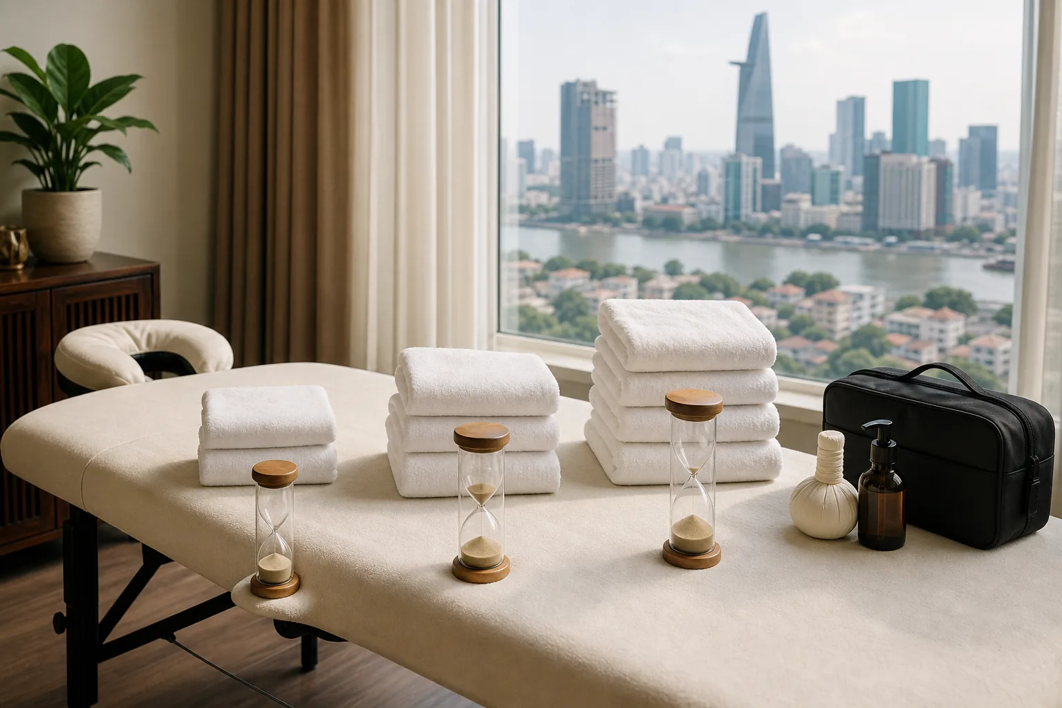 Home massage Ho Chi Minh City price comparison for different session lengths