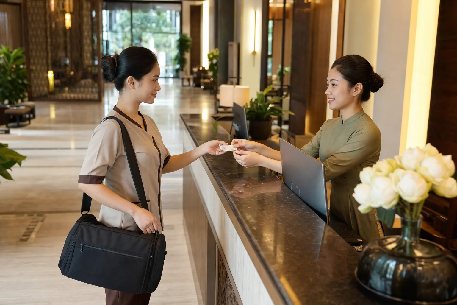 Hotel access and travel factors affecting home massage Hanoi price